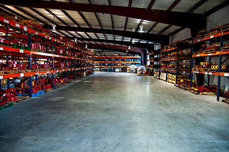 The World Petroleum Supply, Inc. Warehouse, Magnolia - location.