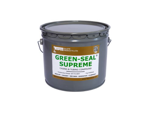 Green-Seal® Supreme is a premium grade thread compound that is formulated as a sealant and a lubricant for tubing and casing
